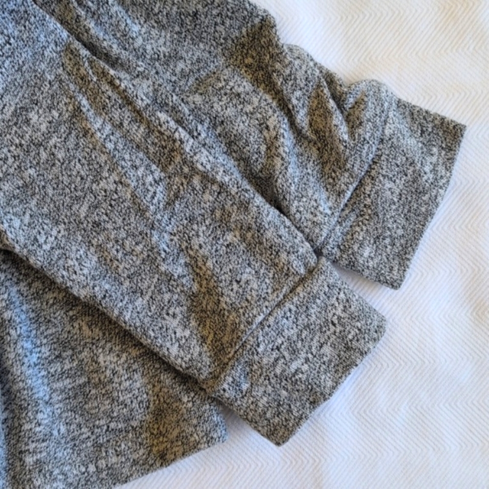 babyGap gray marl soft knit peter pan collar swing top 3-6 months baby girl - Picture 6 of 6